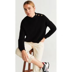 Mango - Sweter Westend. Swetry damskie Mango, s, bez wzorów, z poliesteru, z krótkim rękawem, krótkie, bez kaptura. Za 139,90 zł.
