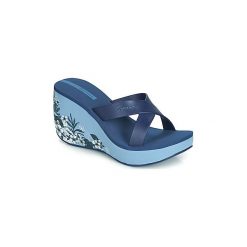 Klapki Ipanema LIPSTICK STRAPS V. Niebieskie klapki damskie Ipanema, bez wzorów, bez obcasa. Za 159,20 zł.