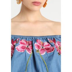 Bluzki asymetryczne: Miss Sixty Bluzka blue denim