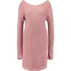 Sukienki: Missguided AYVAN OFF SHOULDER Sukienka dzianinowa rose pink