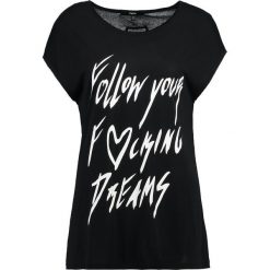 T-shirty damskie: Tigha FOLLOW YOUR DREAMS Tshirt z nadrukiem black