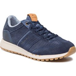 Sneakersy WRANGLER - Beyond City WM91052A Navy 016. Niebieskie sneakersy męskie Wrangler, bez zapięcia. Za 329,00 zł.