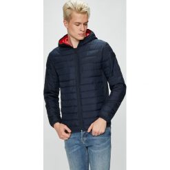 Jack & Jones - Kurtka. Niebieskie płaszcze męskie Jack & Jones, m, bez wzorów, z poliesteru, krótkie, bez kaptura. W wyprzedaży za 99,90 zł.