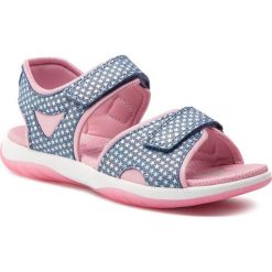 Sandały SUPERFIT - 4-09203-25 S Blau/Rosa. Niebieskie sandały dziewczęce Superfit, ze skóry, bez zapięcia. Za 269,00 zł.
