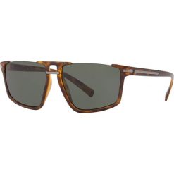 Versace - Okulary 0VE4363. Pomarańczowe okulary przeciwsłoneczne męskie VERSACE, z materiału, prostokątne. W wyprzedaży za 479,90 zł.