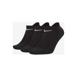 Nike 3-pack Skarpetki Czarny. Czarne skarpetki męskie Nike, bez wzorów, z elastanu. Za 37,95 zł.