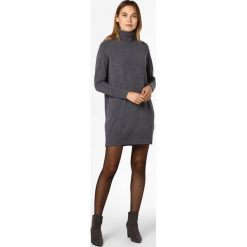 VG - Sukienka damska z wełny merino, szary. Szare sukienki damskie VG, m, bez wzorów, z wełny, eleganckie, bez kołnierzyka, bez rękawów. Za 299,95 zł.