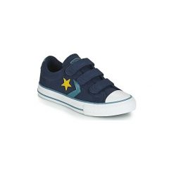 Buty Dziecko Converse STAR PLAYER 3V CANVAS OX. Niebieskie trampki dziewczęce Converse, bez wzorów, bez zapięcia. Za 199,00 zł.