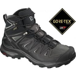 Salomon buty X Ultra 3 Mid Gtx W Magnet/Black/Monument 38.7. Czarne buty sportowe damskie Salomon, bez wzorów, sportowe, do biegania. W wyprzedaży za 489,00 zł.