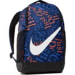 Plecak NIKE - BA6211 492 Granatowy. Niebieskie plecaki męskie Nike, bez wzorów, z materiału, sportowe. Za 129,00 zł.