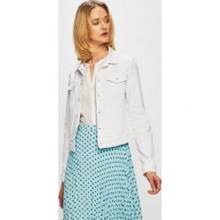 Pepe Jeans - Kurtka Core. Białe kurtki damskie Pepe Jeans, s, bez wzorów, z elastanu, krótkie. Za 399,90 zł.