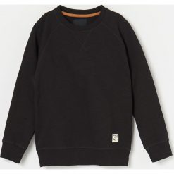 Bluza z raglanowymi rękawami - Czarny. Czarne bluzy męskie Reserved, m, bez wzorów, bez kołnierzyka, bez rękawów, bez kaptura. Za 39,99 zł.