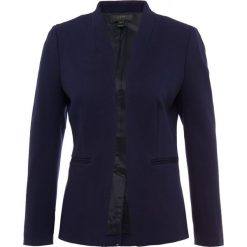 J.CREW GOING OUT Żakiet navy. Niebieskie kurtki damskie marki J.CREW, bez wzorów, z elastanu. Za 769,00 zł.
