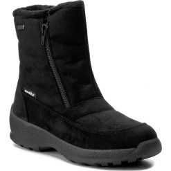 Buty zimowe damskie: Śniegowce MANITU – 991127 Schwarz 1