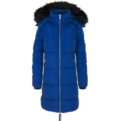 Kurtka Pepe Jeans. Niebieskie kurtki damskie na zimę, bez wzorów, z jeansu, długie. Za 229,00 zł.