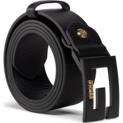 Pasek Damski GUESS - Janay Belts BW7367 P0340 BLA. Czarne paski damskie Guess, w paski, ze skóry ekologicznej. Za 229,00 zł.