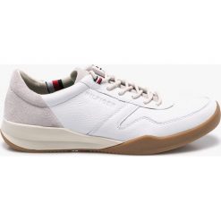 Tommy Hilfiger - Buty. Szare buty skate męskie TOMMY HILFIGER, z materiału, na sznurówki. W wyprzedaży za 323,91 zł.
