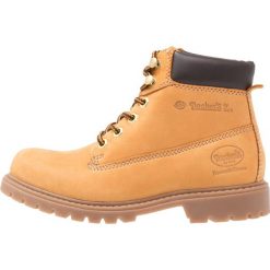 Botki damskie: Dockers by Gerli Botki sznurowane golden tan