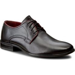 Półbuty LASOCKI FOR MEN - MB-SORGO-02 Czarny 1. Czarne półbuty męskie marki Lasocki For Men, ze skóry. Za 179,99 zł.