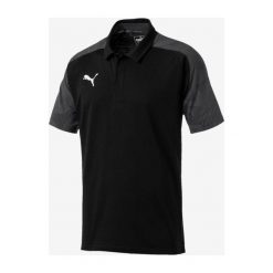Puma Polo Koszulka Czarny. Czarne podkoszulki męskie Puma, xl, z nadrukiem, z bawełny, bez rękawów. Za 188,95 zł.