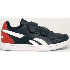 Reebok Classic - Buty dziecięce Royal Prime Alt. Niebieskie trampki chłopięce Reebok Classic, bez wzorów, z gumy, sportowe, bez zapięcia. W wyprzedaży za 109,90 zł.