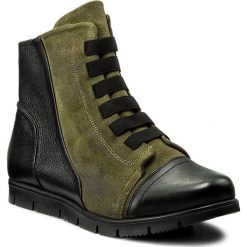 Botki damskie: Botki MACIEJKA - 02666-24/00-3 Oliwka