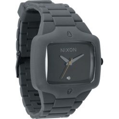 Zegarek unisex Grey Black Nixon Rubber Player A1391195. Czarne zegarki męskie marki Nixon. Za 647,00 zł.