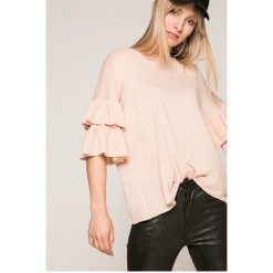Answear - Sweter. Szare bez kategorii ANSWEAR, s, z dzianiny, z okrągłym kołnierzem. W wyprzedaży za 29,90 zł.