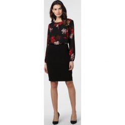 S.Oliver BLACK LABEL - Sukienka damska, czarny. Czarne sukienki damskie s.Oliver BLACK LABEL, s, w kwiaty, bez kołnierzyka, bez rękawów. Za 499,95 zł.