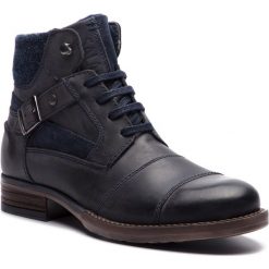 Kozaki SALAMANDER - Bill 31-80606-02 Navy. Niebieskie glany męskie Salamander, z materiału. W wyprzedaży za 319,00 zł.