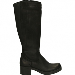 Kozaki - 6071 NAB NERO. Czarne buty zimowe damskie Venezia, z nubiku. Za 319,00 zł.