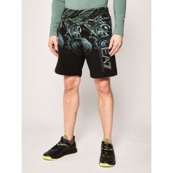 Szorty materiałowe EA7 Emporio Armani 3HPS55 PJ05Z 2200. Czarne spodenki i szorty męskie EA7 Emporio Armani, xxl, bez wzorów, z bawełny. Za 429,00 zł.