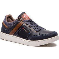 Sneakersy LEE COOPER - Bridge PCHN1206S Navy 0040. Niebieskie sneakersy męskie Lee Cooper, bez wzorów, ze skóry ekologicznej, bez zapięcia. W wyprzedaży za 189,00 zł.