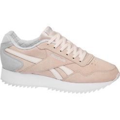 Sneakersy damskie Reebok Royal Glide Reebok różowe. Różowe sneakersy damskie Reebok, ze skóry. Za 199,90 zł.