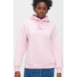 Bluza z napisem - Różowy. Różowe bluzy damskie Cropp, s, z napisami, bez rękawów, bez kaptura. Za 79,99 zł.