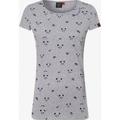Ragwear - T-shirt damski – Mint Panda, szary. Szare t-shirty damskie Ragwear, s, z nadrukiem, bez kołnierzyka. Za 129,95 zł.