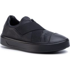 Trampki ECCO - Flexure T-Cap Kids 76425301001 Black. Czarne trampki chłopięce ecco, bez wzorów, ze skóry, bez zapięcia. W wyprzedaży za 309,00 zł.