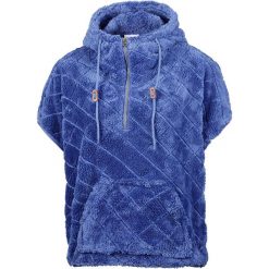 Bluza polarowa "Fire Side" w kolorze niebieskim. Niebieskie bluzy damskie Columbia, l, bez wzorów, z materiału, z krótkim rękawem, krótkie, bez kaptura. W wyprzedaży za 155,95 zł.
