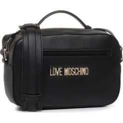 Torebka LOVE MOSCHINO - JC4104PP1ALQ100A Nero. Czarne torebki klasyczne damskie Love Moschino, bez wzorów, ze skóry ekologicznej, klasyczne, na ramię, bez dodatków. W wyprzedaży za 579,00 zł.