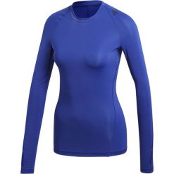 ADIDAS ALPHASKIN TECH > CE0753. Koszulki damskie Adidas, l, bez wzorów, z elastanu, street, bez kołnierzyka, z długim rękawem. W wyprzedaży za 129,99 zł.