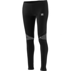 SPODNIE ADIDAS CLRDO LEGGINGS CE1737. Czarne spodnie dresowe damskie Adidas. Za 125,00 zł.
