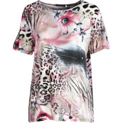 Różowy T-shirt Rose. Czerwone bluzki damskie marki Born2be, l. Za 29,99 zł.