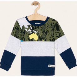Name it - Bluza dziecięca 116-152 cm. Białe bluzy chłopięce Name it, bez wzorów, z bawełny, bez rękawów, bez kaptura. W wyprzedaży za 89,90 zł.
