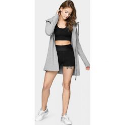 Bluza damska BLD609 - chłodny jasny szary melanż - Outhorn. Szare bluzy damskie Outhorn, bez wzorów, z dzianiny, bez rękawów, bez kaptura. W wyprzedaży za 119,99 zł.
