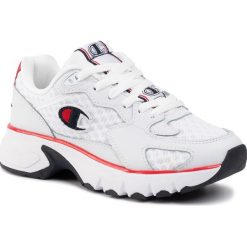 Sneakersy CHAMPION - Cwa-1 Mesh/Leather S10834-F19-WW001 Wht/Red/Blu. Białe półbuty damskie Champion, ze skóry ekologicznej. W wyprzedaży za 269,00 zł.