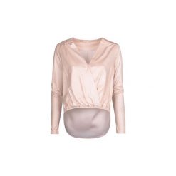Bluzki Patrizia Pepe 8L0731/A2HS-B509. Brązowe bluzki damskie Patrizia Pepe, l, bez wzorów, bez kołnierzyka, bez rękawów. Za 249,00 zł.