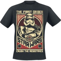 T-shirty męskie: Star Wars Episode 7 – Das Erwachen der Macht – Crush The Resistance Stormtrooper T-Shirt czarny