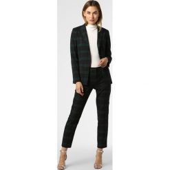 Apriori - Blezer damski, niebieski. Niebieskie bolerka i narzutki damskie Apriori, w kratkę, bez rękawów. Za 449,95 zł.