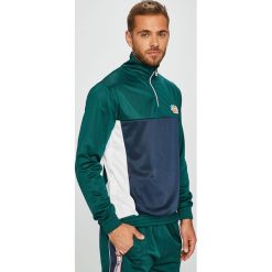 Ellesse - Bluza. Zielone bluzy męskie Ellesse, m, z nadrukiem, z dzianiny, z kapturem, z krótkim rękawem, krótkie, bez kaptura. W wyprzedaży za 179,90 zł.