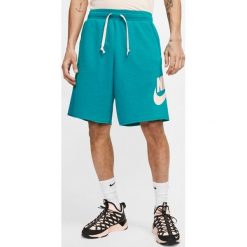 Nike Sportswear Szorty Niebieski Zielony. Niebieskie spodenki i szorty męskie Nike, m, bez wzorów, z bawełny. Za 206,95 zł.
